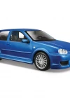 Maisto 1/24 Volkswagen Golf R32 Model Araba Mavi