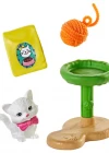 Barbienin Eğlenceli Ev Aksesuarları - Kedi Bakımı