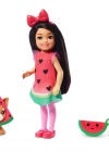 Barbie Kostümlü Chelsea ve Hayvacığı Oyun Setleri - Karpuz Temalı