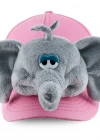 Neco Plush Fil Kep Şapka Pembe