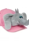 Neco Plush Fil Kep Şapka Pembe