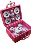Hello Kitty Porselen Çay Seti 13 Parça Pembe Çantalı