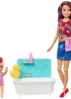 Barbie Bebek Bakıcılığı Oyun Seti FXH05