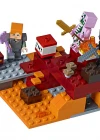 Lego Minecraft Nether Fight 21139