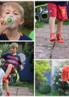 Messi Balon Sektirme Çorabı Kırmızı