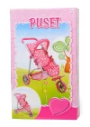 Metal Puset 3 Teker Kutuda