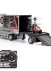 Silverlit Nano Falcon Kumandalı Helikopter ve TIR 3CH Kırmızı
