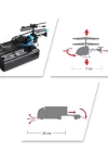 Silverlit Nano Falcon Kumandalı Helikopter ve TIR 3CH Kırmızı
