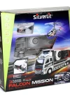 Silverlit Nano Falcon Kumandalı Helikopter ve TIR 3CH Kırmızı