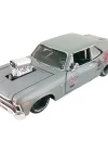 Maisto 1970 Chevrolet Nova Ss Coupe 1:24 Model Araba Gri