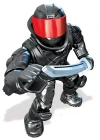 Mega Bloks Ninja Kaplumbağalar Foot Soldier 2 Micro Figür
