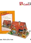 Cubic Fun 3D 37 Parça Puzzle Alman Köy Evleri