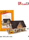 Cubic Fun 3D 42 Parça Puzzle Alman Bira Evi
