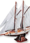 Cubic Fun 3D 81 Parça Puzzle Two-Masted Schooner Yelkenlisi