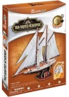 Cubic Fun 3D 81 Parça Puzzle Two-Masted Schooner Yelkenlisi