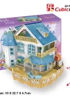 Cubic Fun 3D 132 Parça Led Puzzle Köy Villası