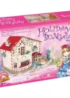 Cubic Fun 3D 114 Parça Puzzle Holiday Bungalow Bebek Evi