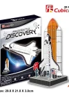 Cubic Fun 3D 87 Parça Puzzle Discovery Uzay Mekiği