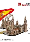Cubic Fun 3D Puzzle 101 Parça Santiago de Compostela Katedrali -