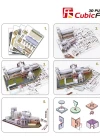 Cubic Fun 3D 145 Parça Puzzle Westminster Manastırı - İngiltere