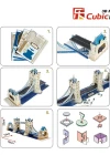 Cubic Fun 3D 120 Parça Puzzle Tower Bridge- İngiltere