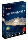 Cubic Fun 3D Puzzle 137 Parça Louvre Müzesi - Fransa (Led Işıklı)