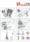 Cubic Fun 3D 33 Parça Puzzle Eyfel Kulesi - Fransa