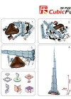 Cubic Fun 3D 92 Parça Puzzle Burç Halife Binası - Dubai
