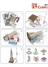 Cubic Fun 3D 70 Parça Puzzle Chrysler Binası - ABD