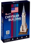 Cubic Fun 3D 70 Parça Puzzle Chrysler Binası - ABD