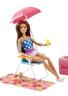 Barbie Açıkhava Dekorasyon Plaj Oyun Seti DVX49