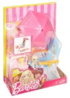 Barbie Açıkhava Dekorasyon Plaj Oyun Seti DVX49