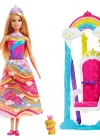 Barbie Dreamtopia Gökkuşağı Prensesi ve Salıncağı Oyun Seti FJD06