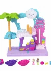 Polly Pocket Flamingo Araba Su Eğlencesi Oyun Seti