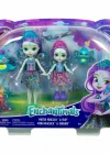Enchantimals Kız Kardeş Bebekler Serisi - Patter & Piera Peacock