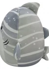 Squishmallow Gri Çizgili Balina Sachie 30 cm