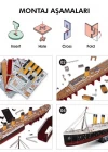 Cubic Fun Titanic Led Işıklı 3D 266 Parça Puzzle