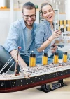 Cubic Fun Titanic Led Işıklı 3D 266 Parça Puzzle