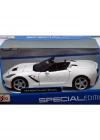 Maisto 1/24 2014 Corvette Stingray Beyaz