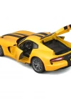 1/18 2013 SRT Viper GTS Model Araba Sarı 31128-3