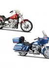 1/18 Harley-Davidson İkili Motorlar 80ler
