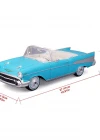 1957 Chevrolet Bel Air Convertible Model Araba 31476 Mavi