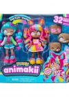 Animakii Bebek ve Aksesuar Seti - Candy ve Bubble Gum
