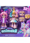 Animakii Bebek ve Aksesuar Seti - Unicorn ve Bat