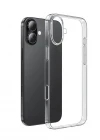 Apple İphone 16 Kılıf Süper Şeffaf Silikon Kapak