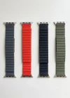 Apple Watch ile Uyumlu 42-44-45 mm Silikon Manyetik Kordon