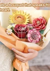 Ayçiçeği Buketi 3D Puzzle W3303h
