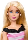 Barbie 65.Yıl Özel Pembe Elbiseli Bebek HTH66