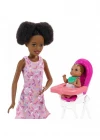 Barbie Bebek Bakıcısı Bebeği ve Aksesuarları FHY97 - GRP41
