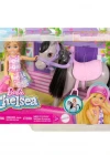 Barbie Chelsea Bebek ve Midilli Figür Seti HTK29